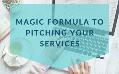 The magic formula to pitching your services