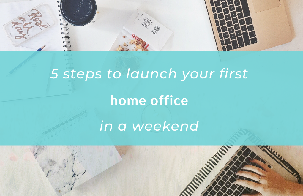 How to set up an office in a weekend image.