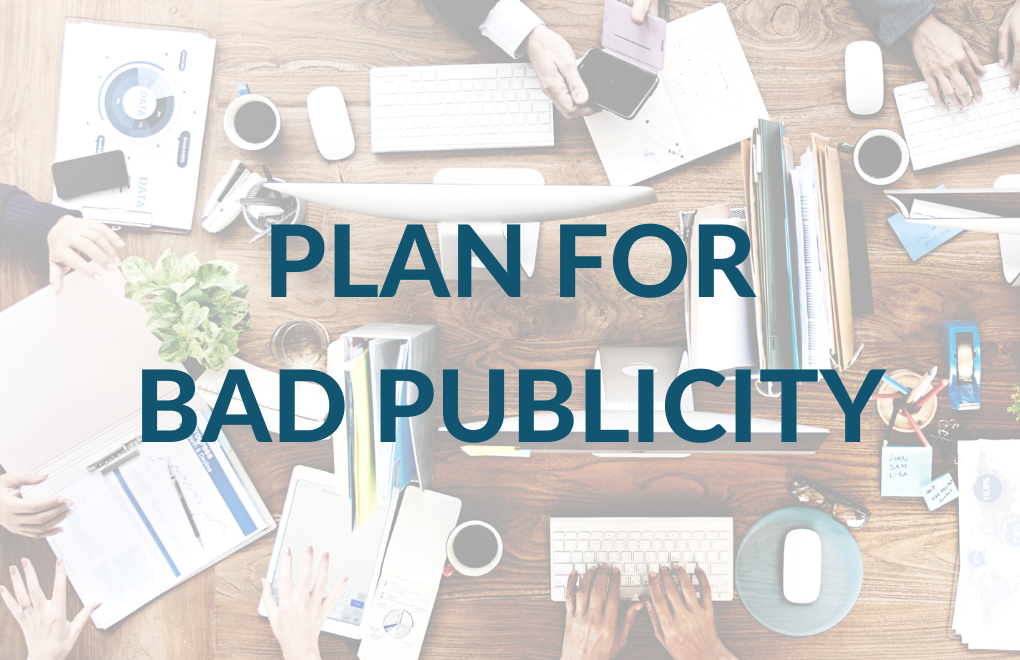 How powerful brands can plan for bad publicity