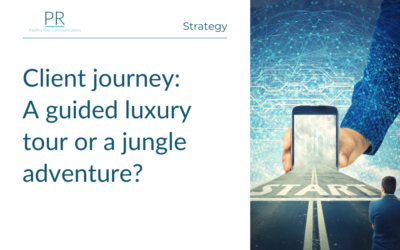 Client journey – A guided luxury tour or a jungle adventure?