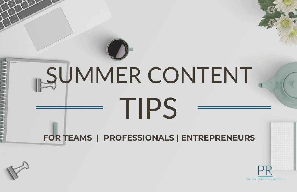 Easy Breezy Summer Content Strategies for Teams of Different Sizes